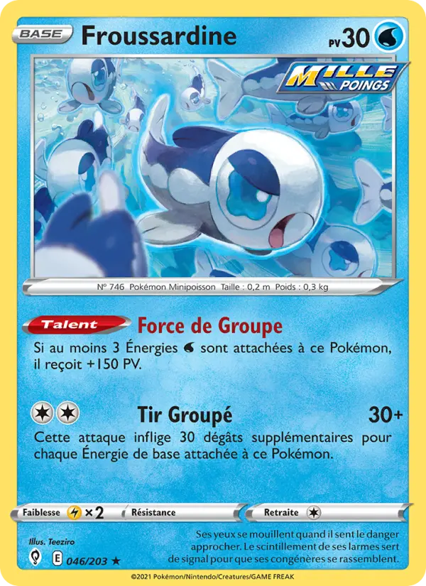 Froussardine — carte 46 de l’extension Évolution Céleste