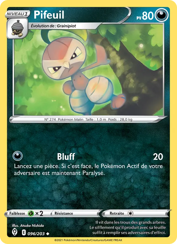 Pifeuil — carte 96 de l’extension Évolution Céleste
