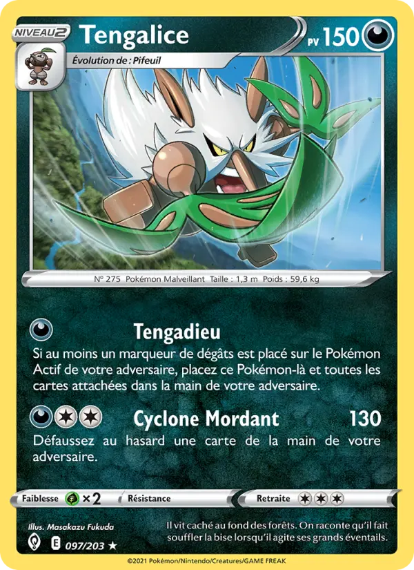 Tengalice — carte 97 de l’extension Évolution Céleste