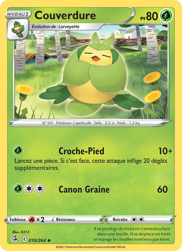 Couverdure — carte 10 de l’extension Poing de Fusion
