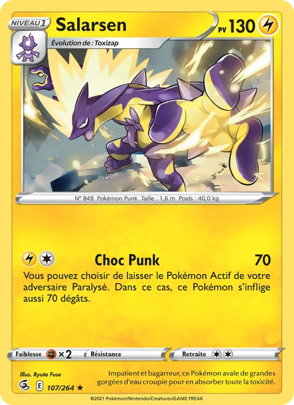 Salarsen — carte 107 de l’extension Poing de Fusion