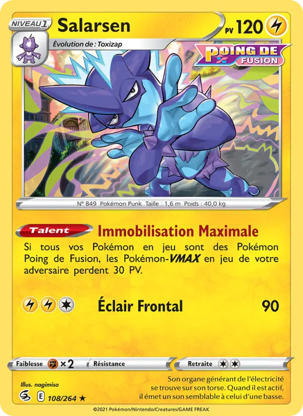 Salarsen — carte 108 de l’extension Poing de Fusion