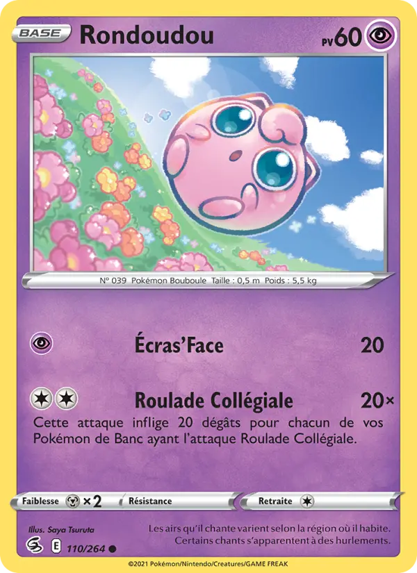Rondoudou — carte 110 de l’extension Poing de Fusion