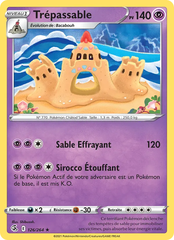 Trépassable — carte 126 de l’extension Poing de Fusion