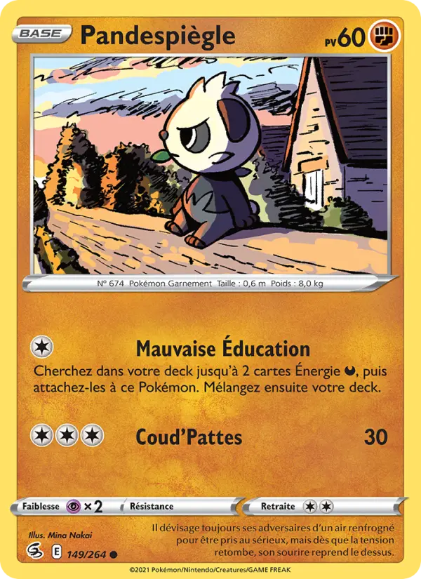 Pandespiègle — carte 149 de l’extension Poing de Fusion