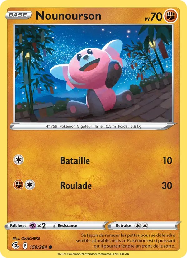 Nounourson — carte 150 de l’extension Poing de Fusion