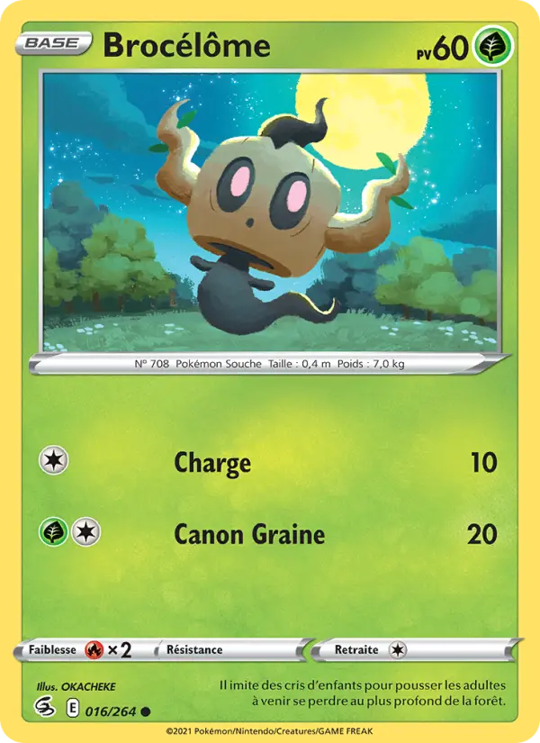 Brocélôme — carte 16 de l’extension Poing de Fusion