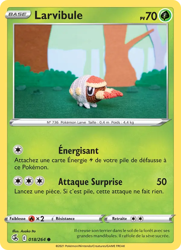 Larvibule — carte 18 de l’extension Poing de Fusion