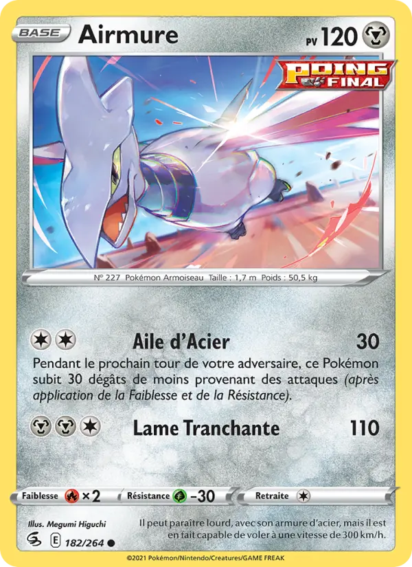 Airmure — carte 182 de l’extension Poing de Fusion