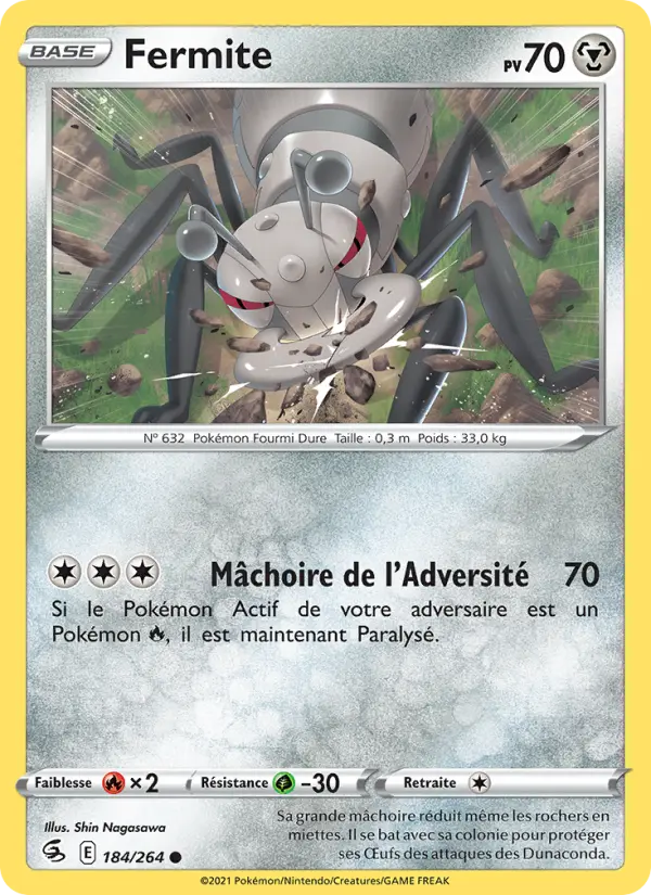 Fermite — carte 184 de l’extension Poing de Fusion