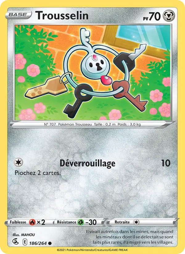 Trousselin — carte 186 de l’extension Poing de Fusion