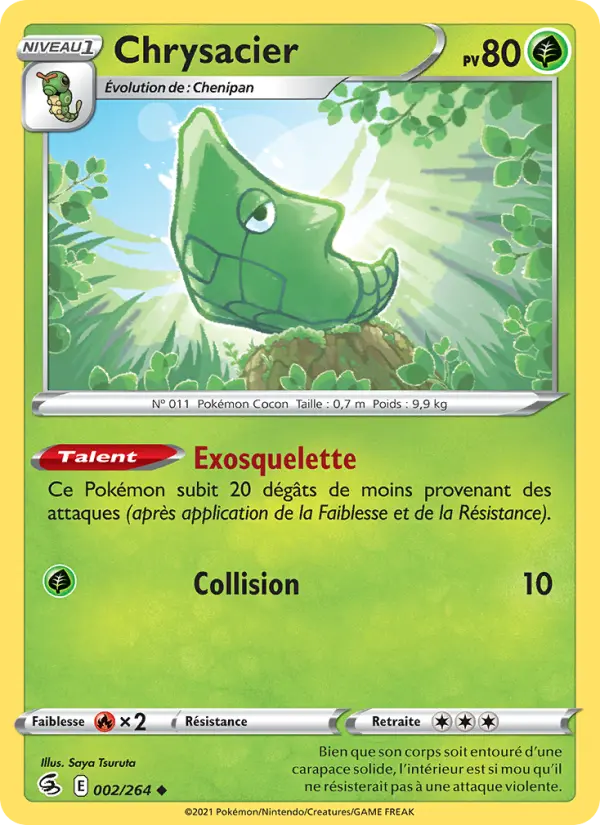 Chrysacier — carte 2 de l’extension Poing de Fusion