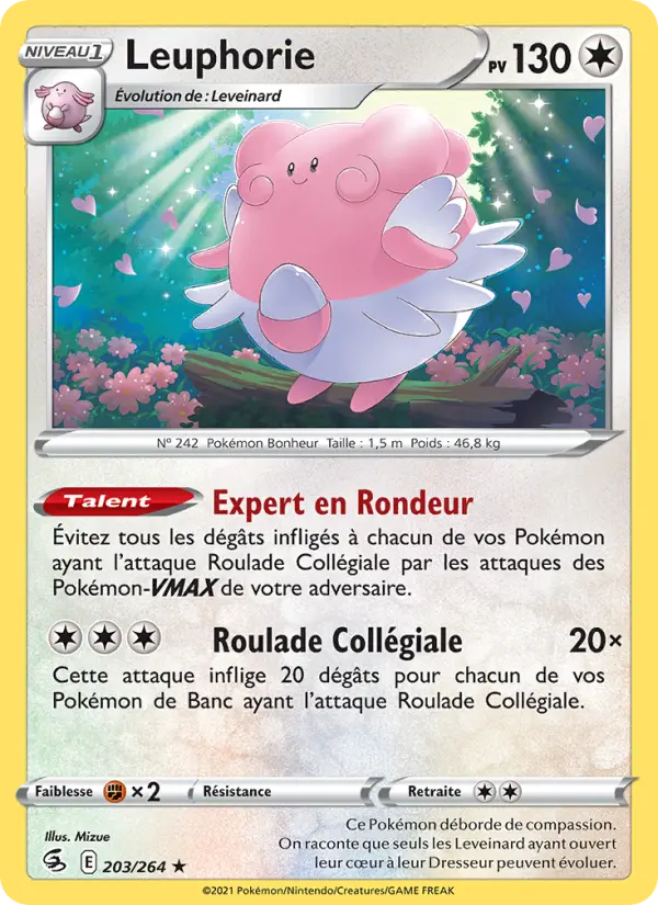 Leuphorie — carte 203 de l’extension Poing de Fusion