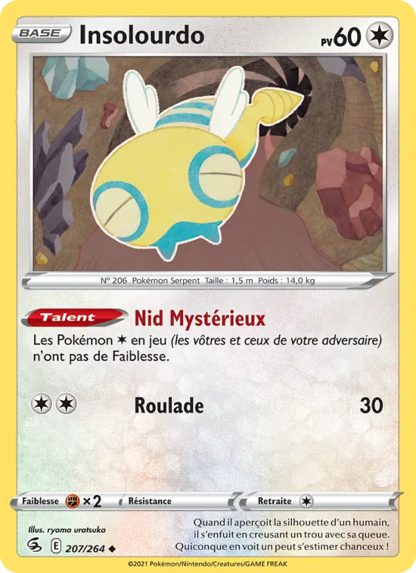 Insolourdo — carte 207 de l’extension Poing de Fusion