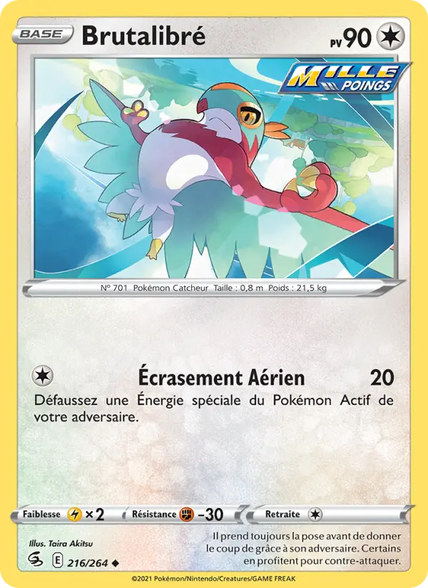 Brutalibré — carte 216 de l’extension Poing de Fusion