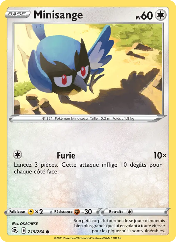 Minisange — carte 219 de l’extension Poing de Fusion