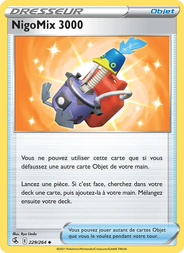 NigoMix 3000 — carte 229 de l’extension Poing de Fusion