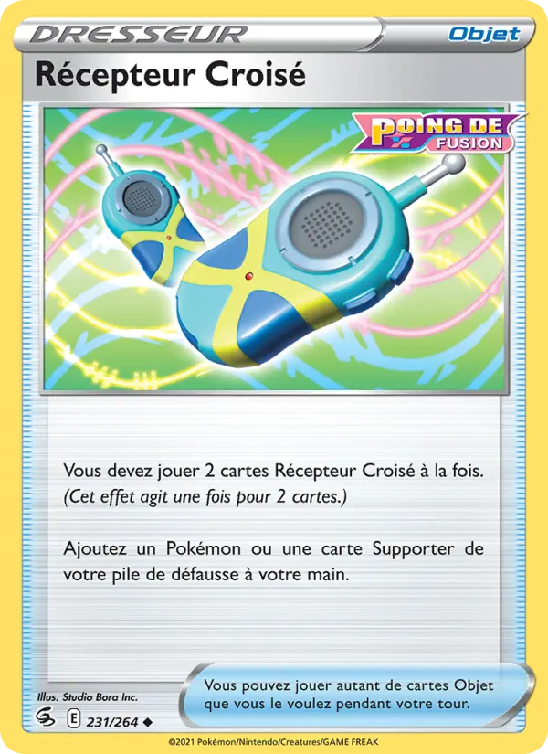 Récepteur Croisé — carte 231 de l’extension Poing de Fusion