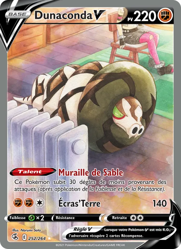 Dunaconda V — carte 252 de l’extension Poing de Fusion