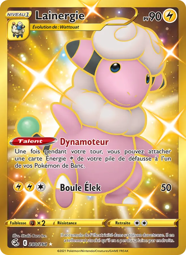 Lainergie — carte 280 de l’extension Poing de Fusion