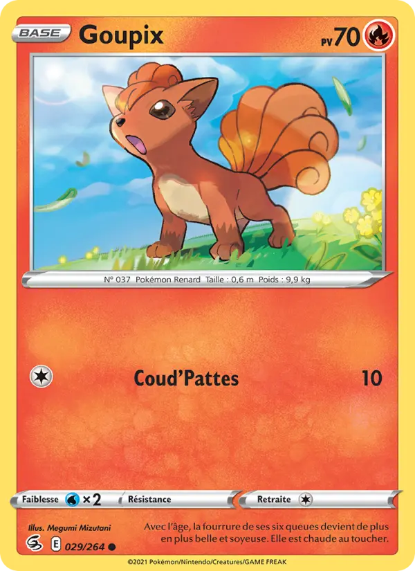 Goupix — carte 29 de l’extension Poing de Fusion