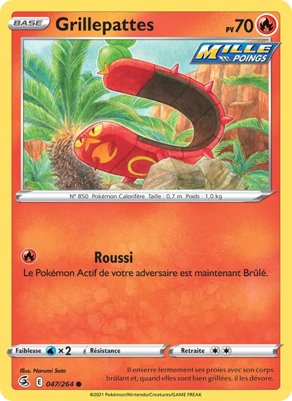 Grillepattes — carte 47 de l’extension Poing de Fusion