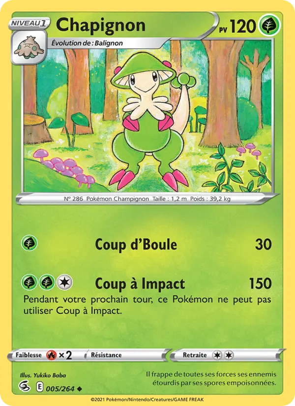 Chapignon — carte 5 de l’extension Poing de Fusion