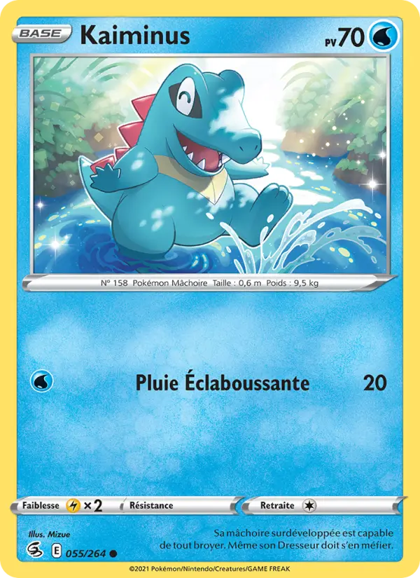 Kaiminus — carte 55 de l’extension Poing de Fusion