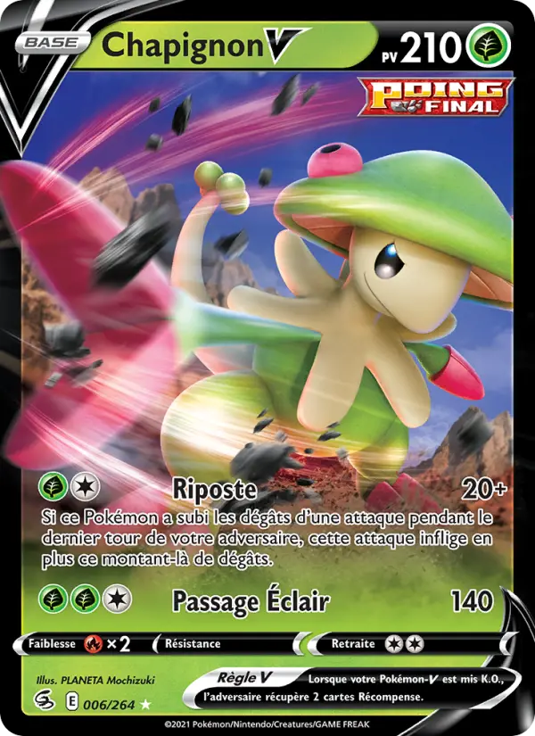 Chapignon V — carte 6 de l’extension Poing de Fusion