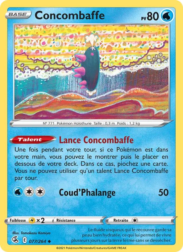Concombaffe — carte 77 de l’extension Poing de Fusion