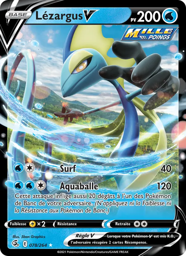 Lézargus V — carte 78 de l’extension Poing de Fusion
