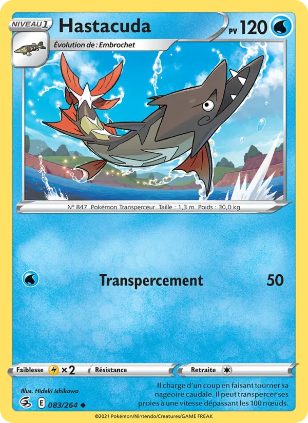 Hastacuda — carte 83 de l’extension Poing de Fusion