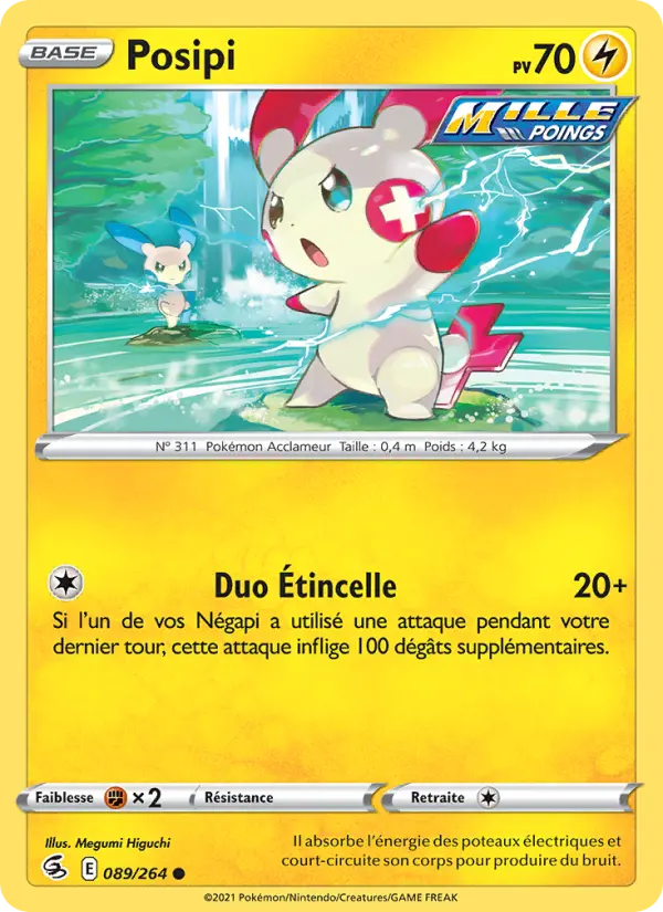 Posipi — carte 89 de l’extension Poing de Fusion