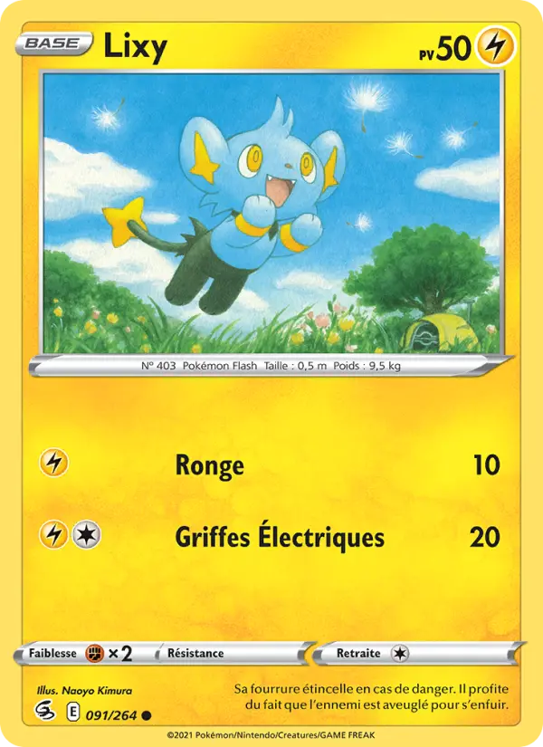 Lixy — carte 91 de l’extension Poing de Fusion