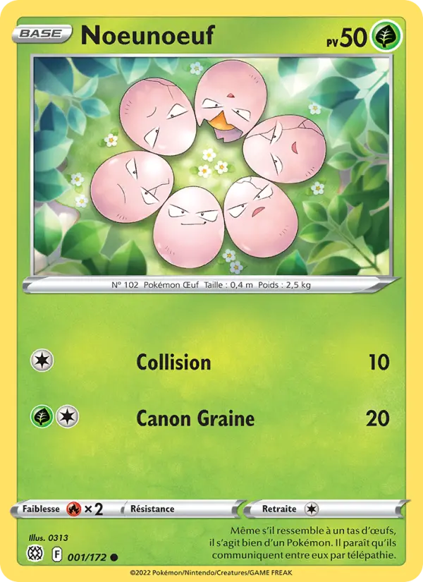 Noeunoeuf — carte 001 de l’extension Stars Étincelantes