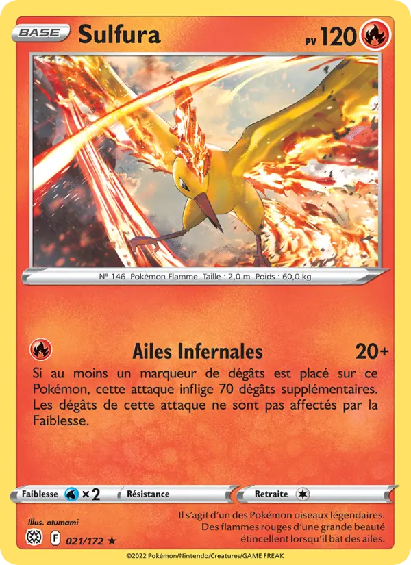 Sulfura — carte 021 de l’extension Stars Étincelantes