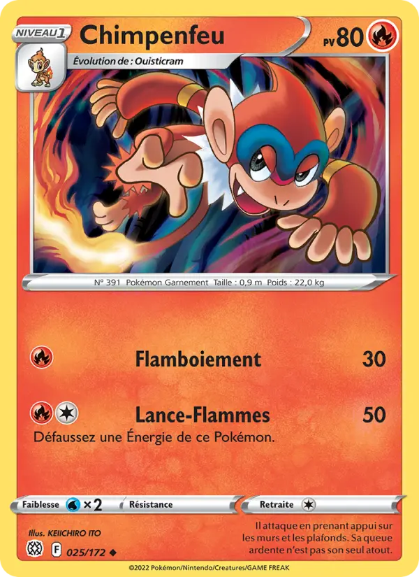 Chimpenfeu — carte 025 de l’extension Stars Étincelantes