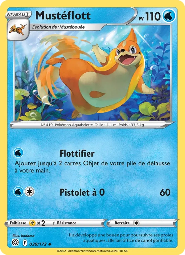 Mustéflott — carte 039 de l’extension Stars Étincelantes
