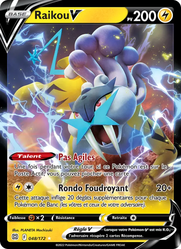 Raikou V — carte 048 de l’extension Stars Étincelantes