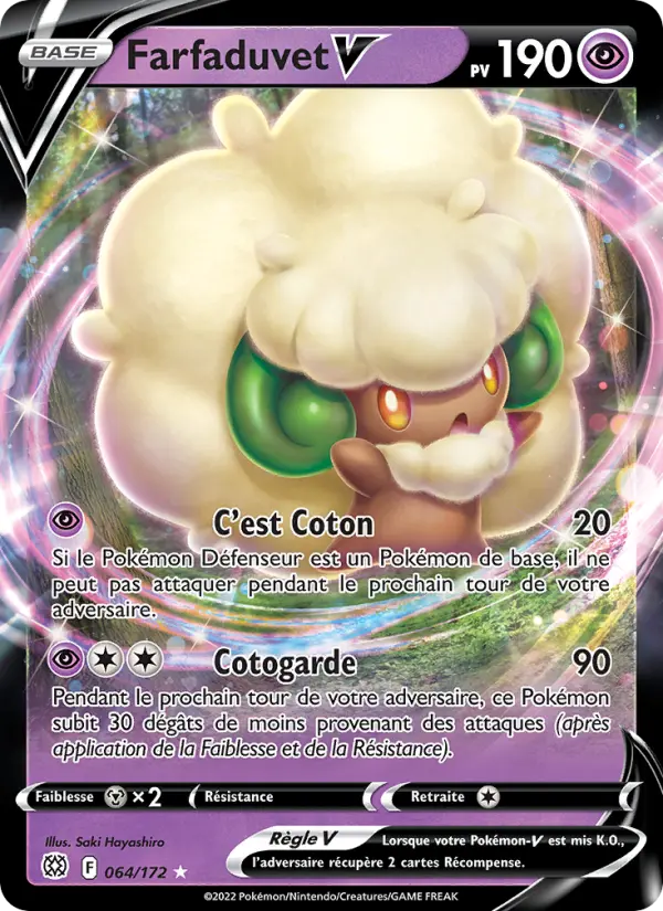 Farfaduvet V — carte 064 de l’extension Stars Étincelantes