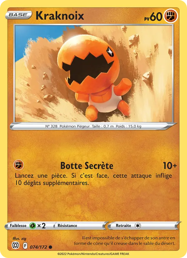 Kraknoix — carte 074 de l’extension Stars Étincelantes