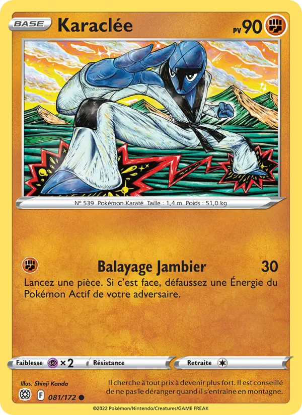 Karaclée — carte 081 de l’extension Stars Étincelantes
