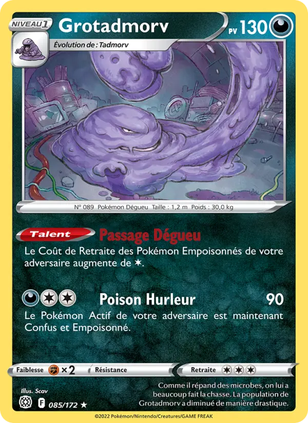 Grotadmorv — carte 085 de l’extension Stars Étincelantes