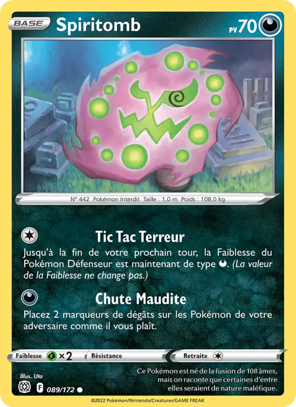 Spiritomb — carte 089 de l’extension Stars Étincelantes