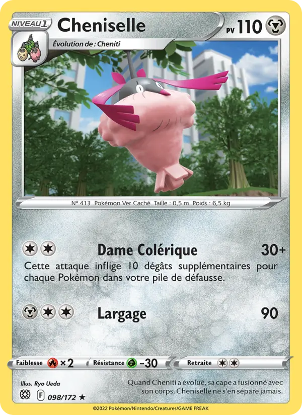 Cheniselle — carte 098 de l’extension Stars Étincelantes