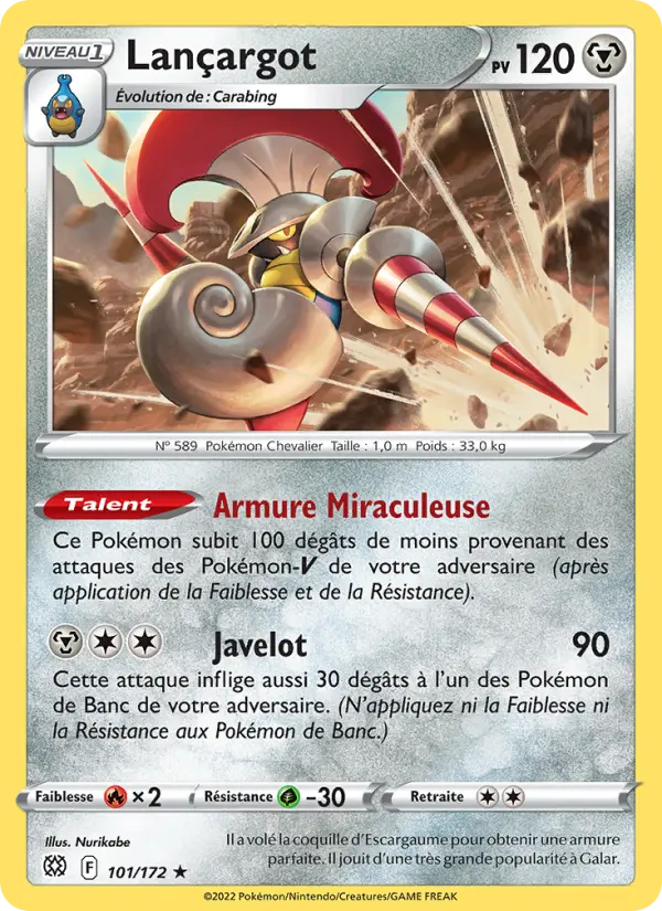 Lançargot — carte 101 de l’extension Stars Étincelantes