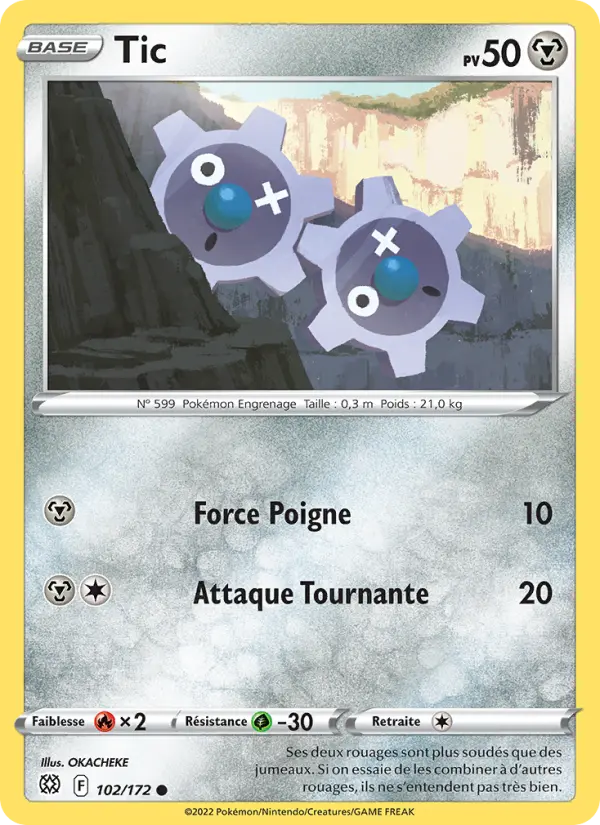 Tic — carte 102 de l’extension Stars Étincelantes