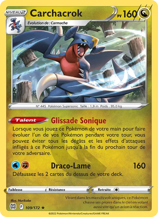 Carchacrok — carte 109 de l’extension Stars Étincelantes