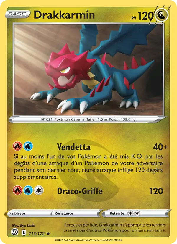 Drakkarmin — carte 113 de l’extension Stars Étincelantes