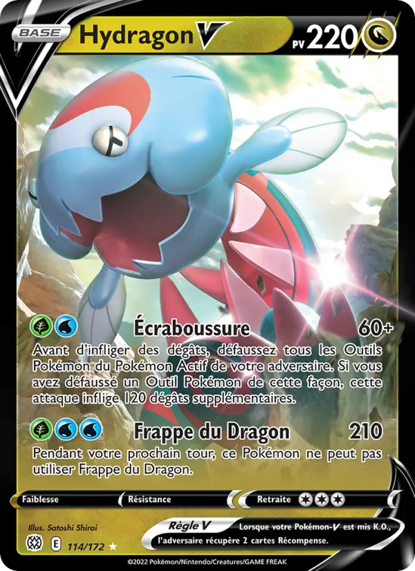 Hydragon V — carte 114 de l’extension Stars Étincelantes